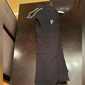OG GOAT USA fleece joggers black